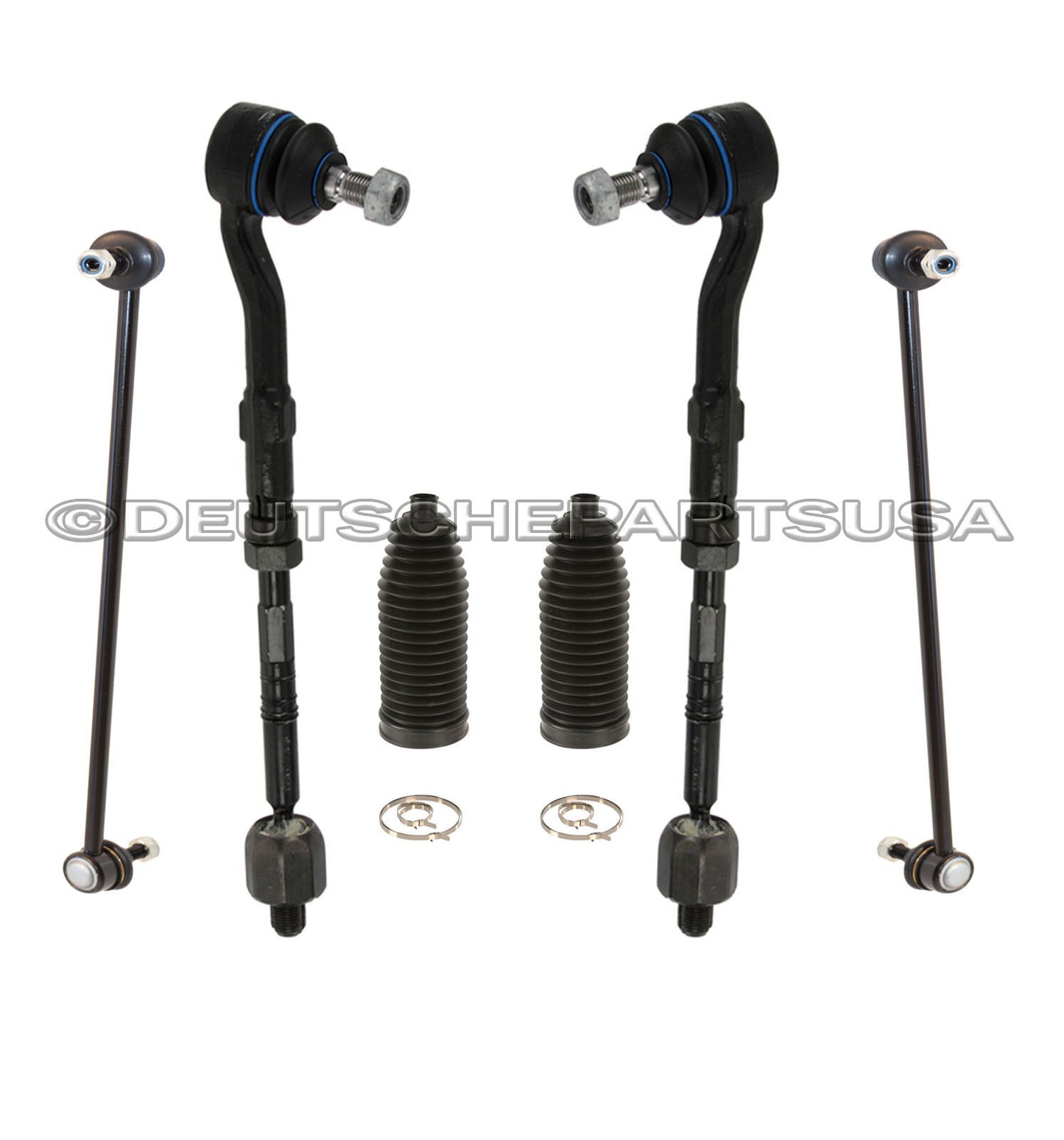 STEERING Tie Rod Rods INNER END + OUTER + Rack Boot + SWAY BARS for BMW E60