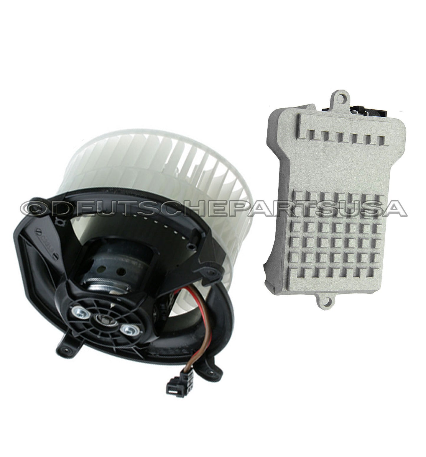 Mercedes W211 W219 A/C Heater Blower Motor + Resistor Regulator 2118300908 OEMQ
