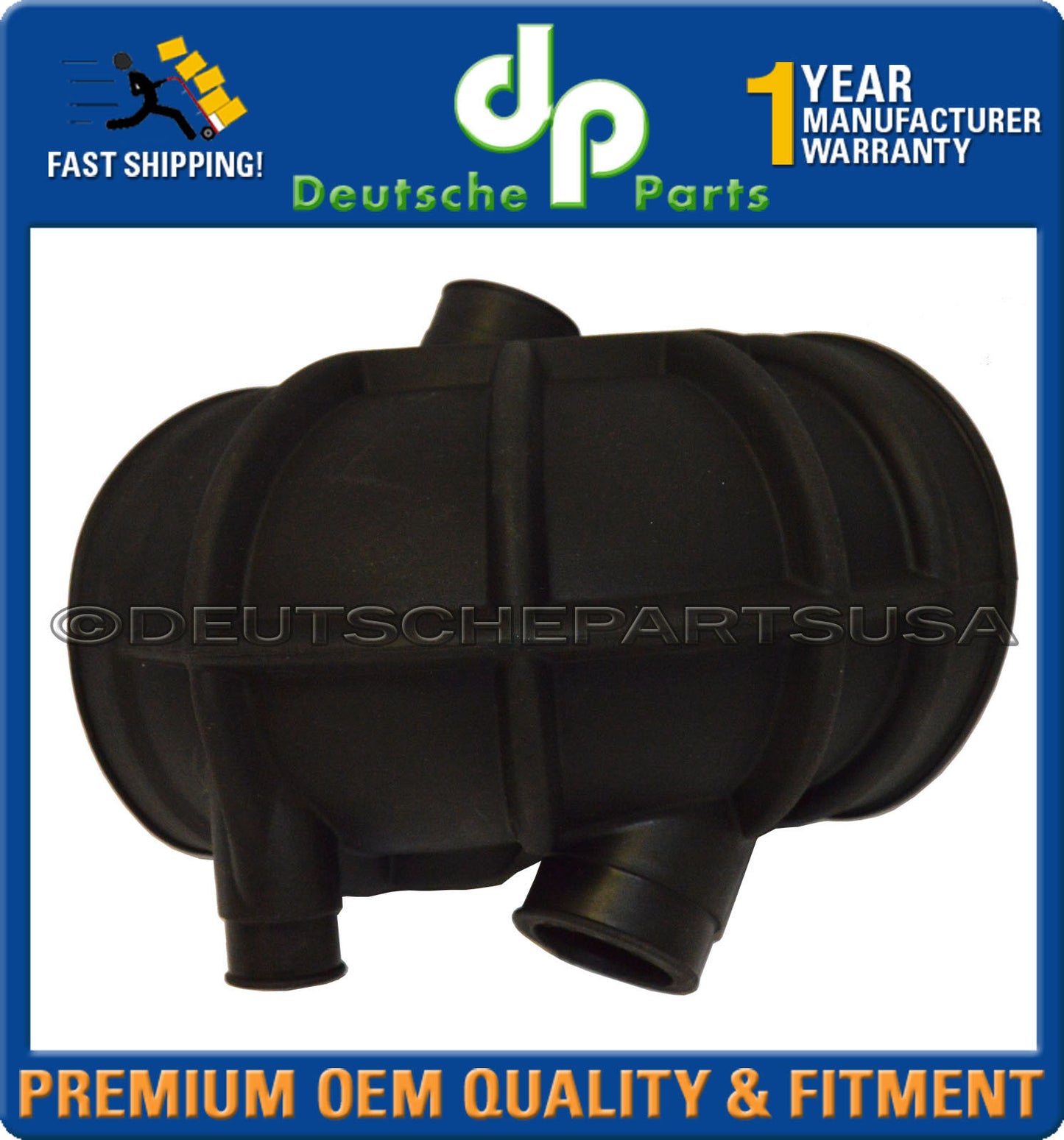 Porsche 911 Intake Boot Air Flow Mass Meter to Throttle Body 93011035602