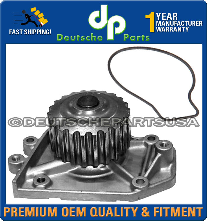 ACURA INTEGRA HONDA CIVIC ENGINE WATER PUMP W/ METAL IMPELLER & GASKET