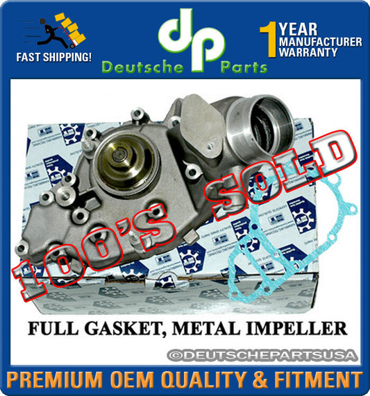 New Porsche 944 944S 924S 924 S Water Pump & Gasket 944 106 021 22 / 94410602122