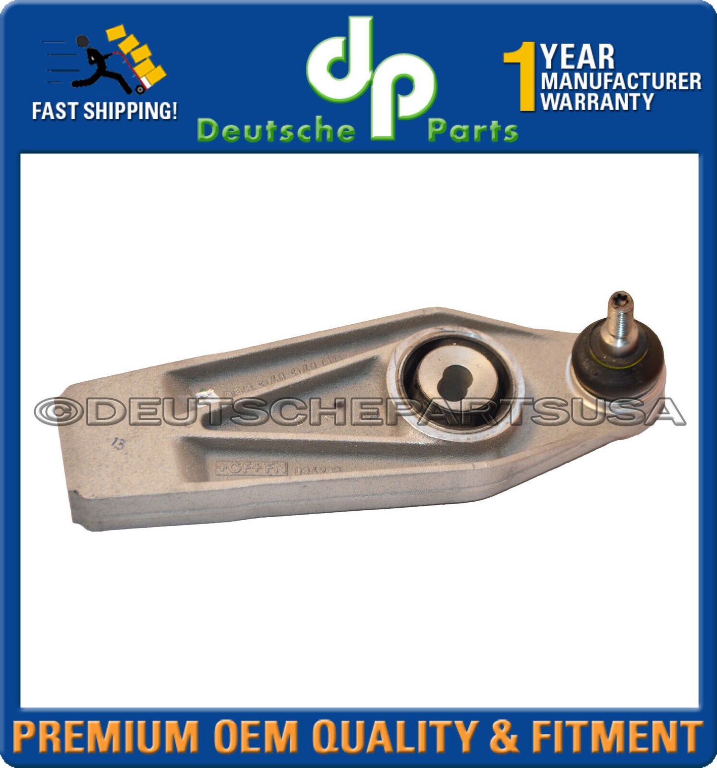 For Porsche 911 Front RH Suspension Control Arm Ball Joint Assembly Mntg Bracket
