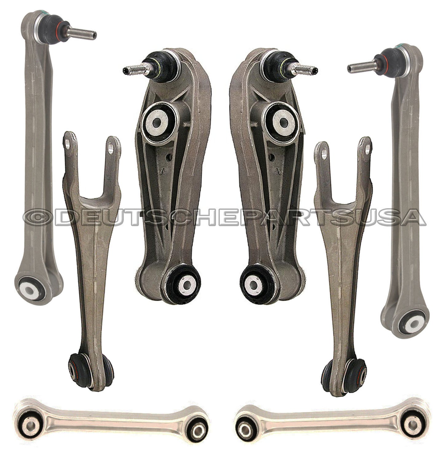 PORSCHE 911 997 REAR Upper Lower Control ARMS Ball Joint Joints SUSPENSION KIT 8