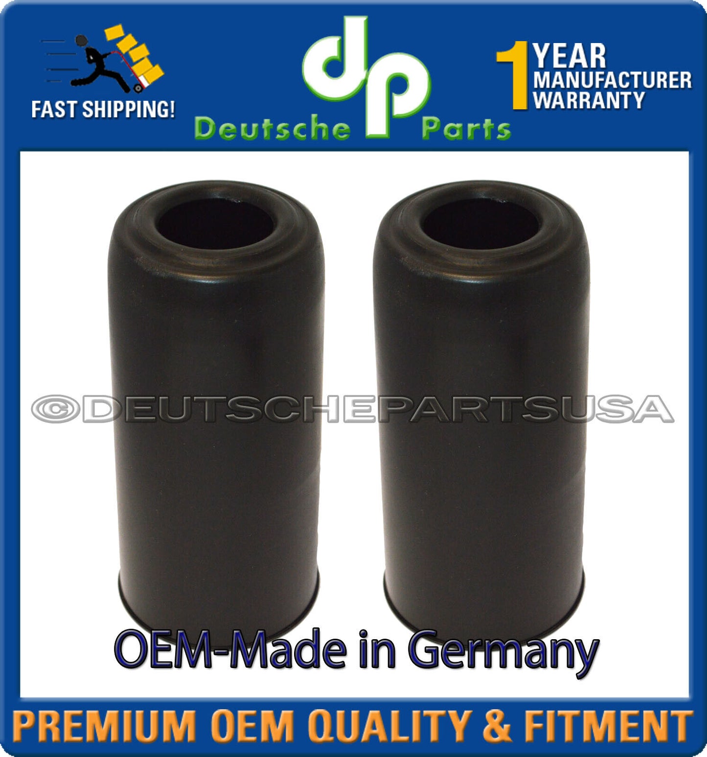 Rear Shock Bellows for AUDI A4 Q5 L+R Made in Germany 8K0 512 137A SET