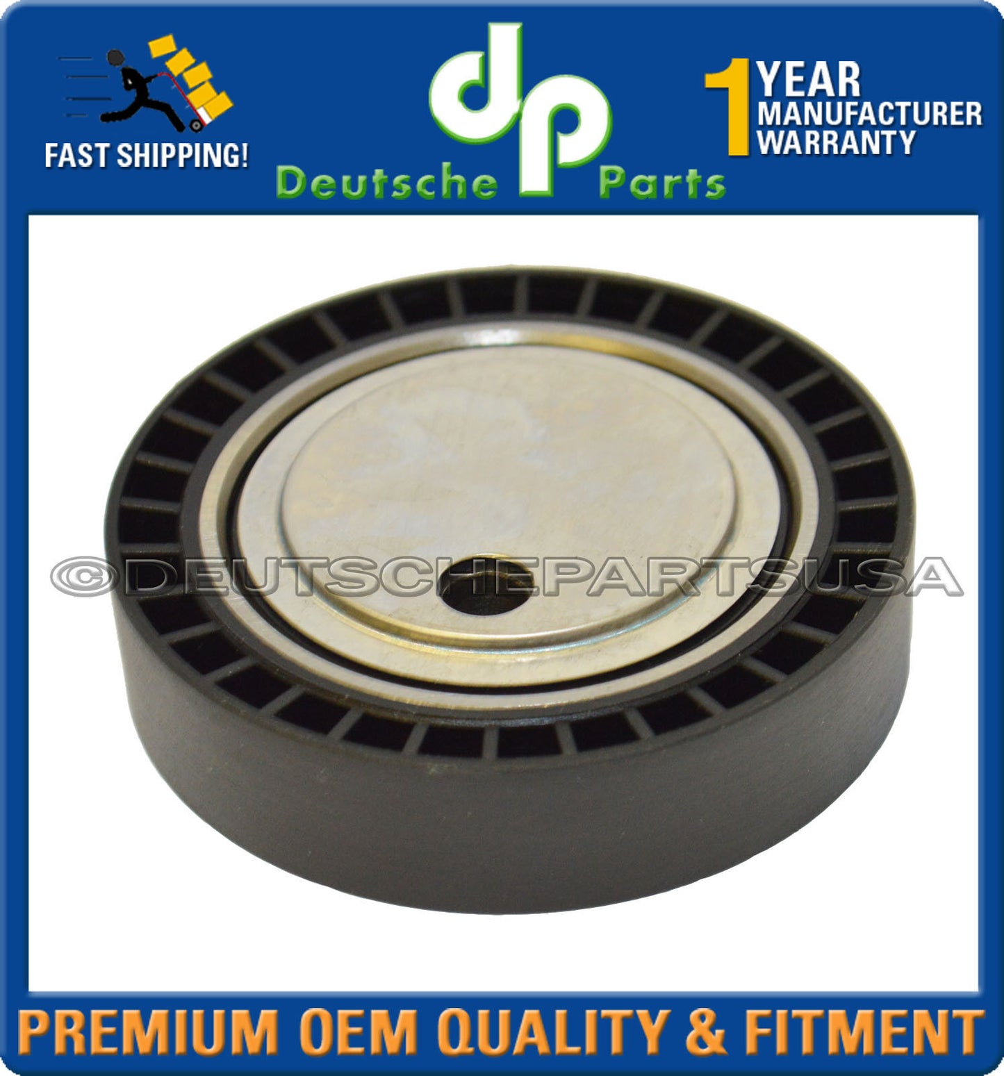 BMW E36 318i is ti Z3 Adjusting Pulley - A/C Compressor Belt (Offset Mounting)
