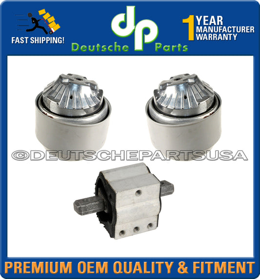 Mercedes W211 E HYDRAULIC OIL FILLED Engine Motor TRANSMISSION Mount Mounts 3
