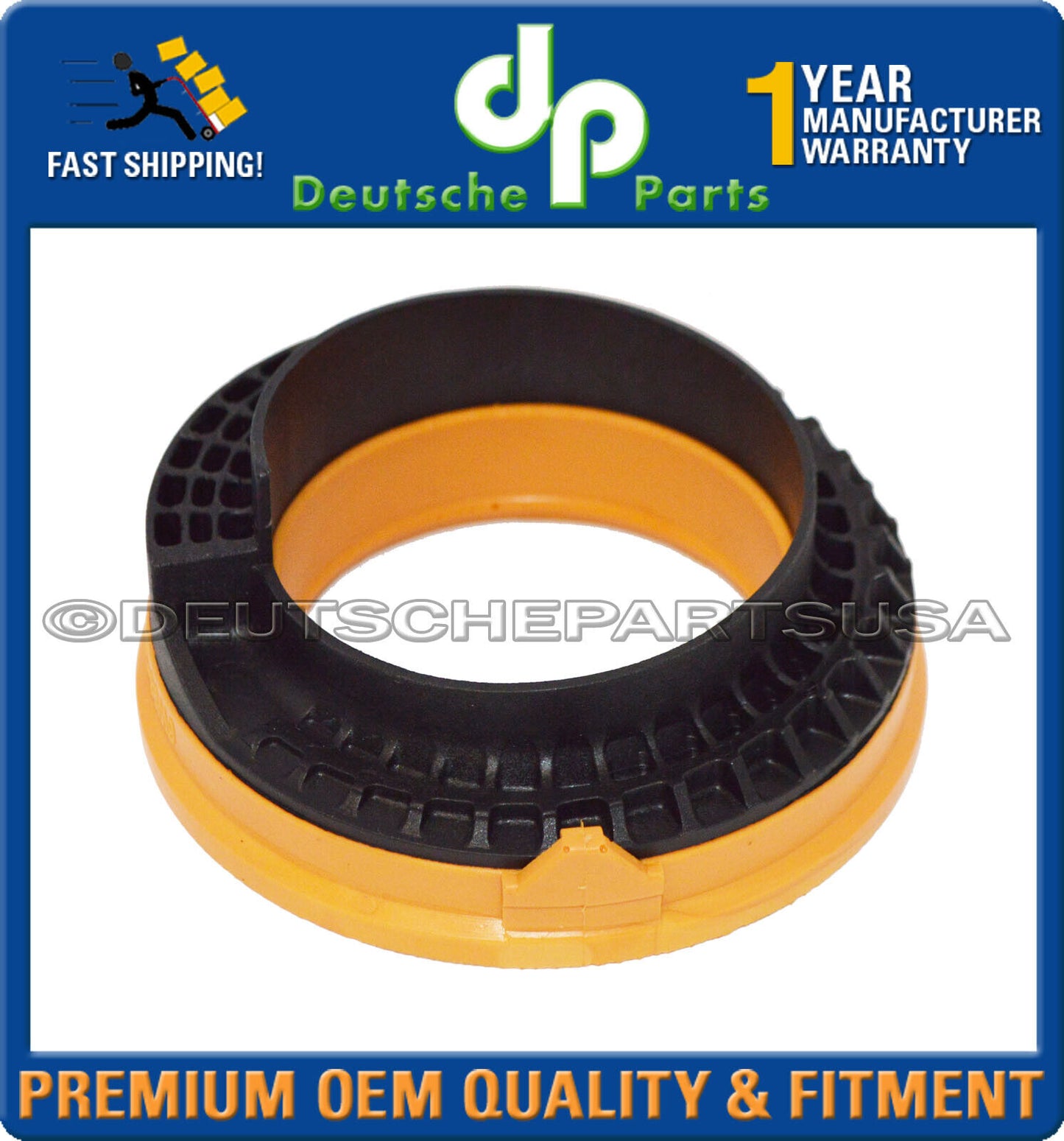 For Jaguar XF XFR Insulator-Spring Seat Upper C2Z15891 C2Z 15891 Set of 4