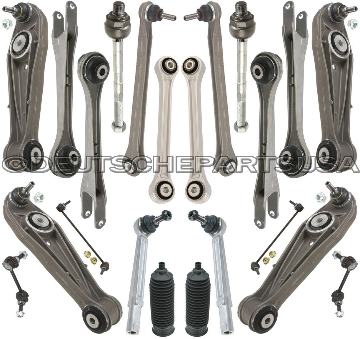 PORSCHE 911 996 C4 4S Control COFFIN Arm Arms Ball Joint Joints SUSPENSION KIT