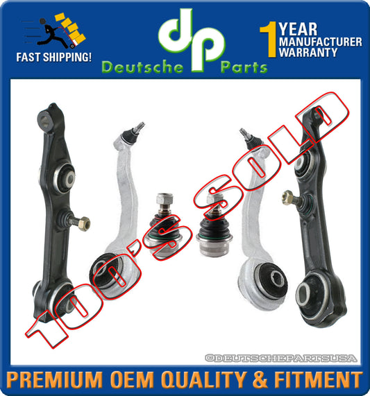 Mercedes W211 E CLS Front Left Right Lower Thrust Control Arm Arms Ball Joints 6