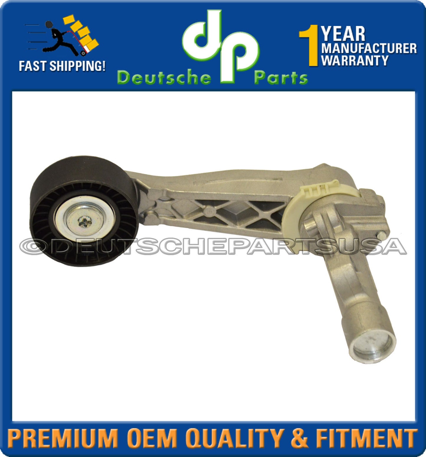 Mini R55 R57 R60 Cooper S Clubman Drive Belt Tensioner w/ Pulley 11287571015
