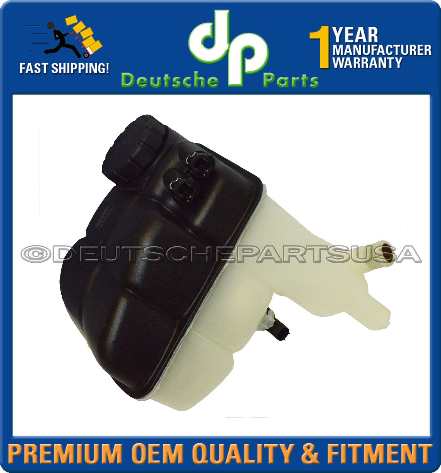 Mercedes-Benz R230 SL Coolant Expansion Tank + Cap + Sensor 2305000149 Set
