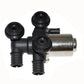 HVAC HEATER CONTROL VALVE SOLENOID + WATER ENGINE INLET COOLANT PIPE E46 Xi - 3