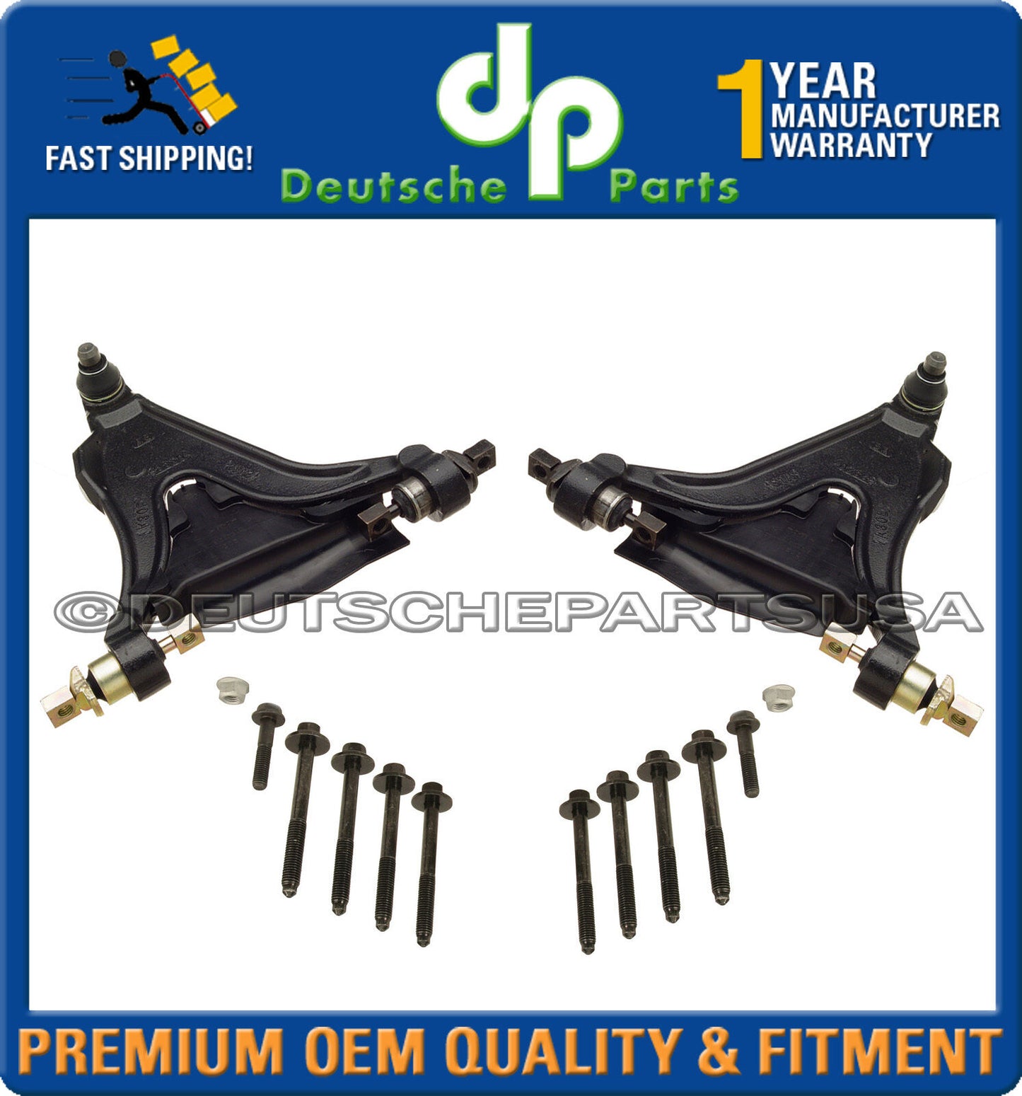 VOLVO V70 X/C AWD S70 TURBO Control Arm Arms 4-BOLT BALL JOINT LEFT & RIGHT SET