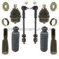 Porsche 911 930 TURBO TIE ROD KIT STEERING  Rods Ball U-Joint Column COUPLING KT