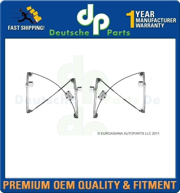 VW BEETLE FRONT WINDOW REGULATOR-WINDER 1998-2010 1C0837656A + 1C0837655A L+R