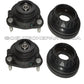 Jaguar X-Type FRONT + REAR CONTROL ARM BALL JOINT + Tie Rod STRUT MOUNT Kit 18