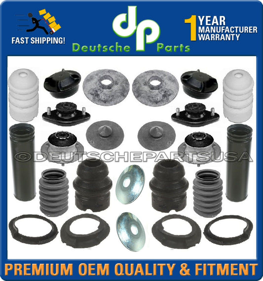 FRONT REAR STRUT SHOCK MOUNTS KIT for BMW E46 328i 328Ci 99 2000 01 02 03 04 05