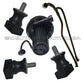Secondary Smog Air Pump Emission Control+Hose+Rubber Mount for BMW E65 E66 SET 5