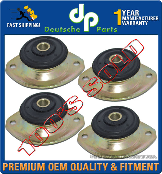 PORSCHE 911 930 ENGINE MOTOR + TRANSMISSION MOUNTS CLUB SPORT 91137504307 SET 4