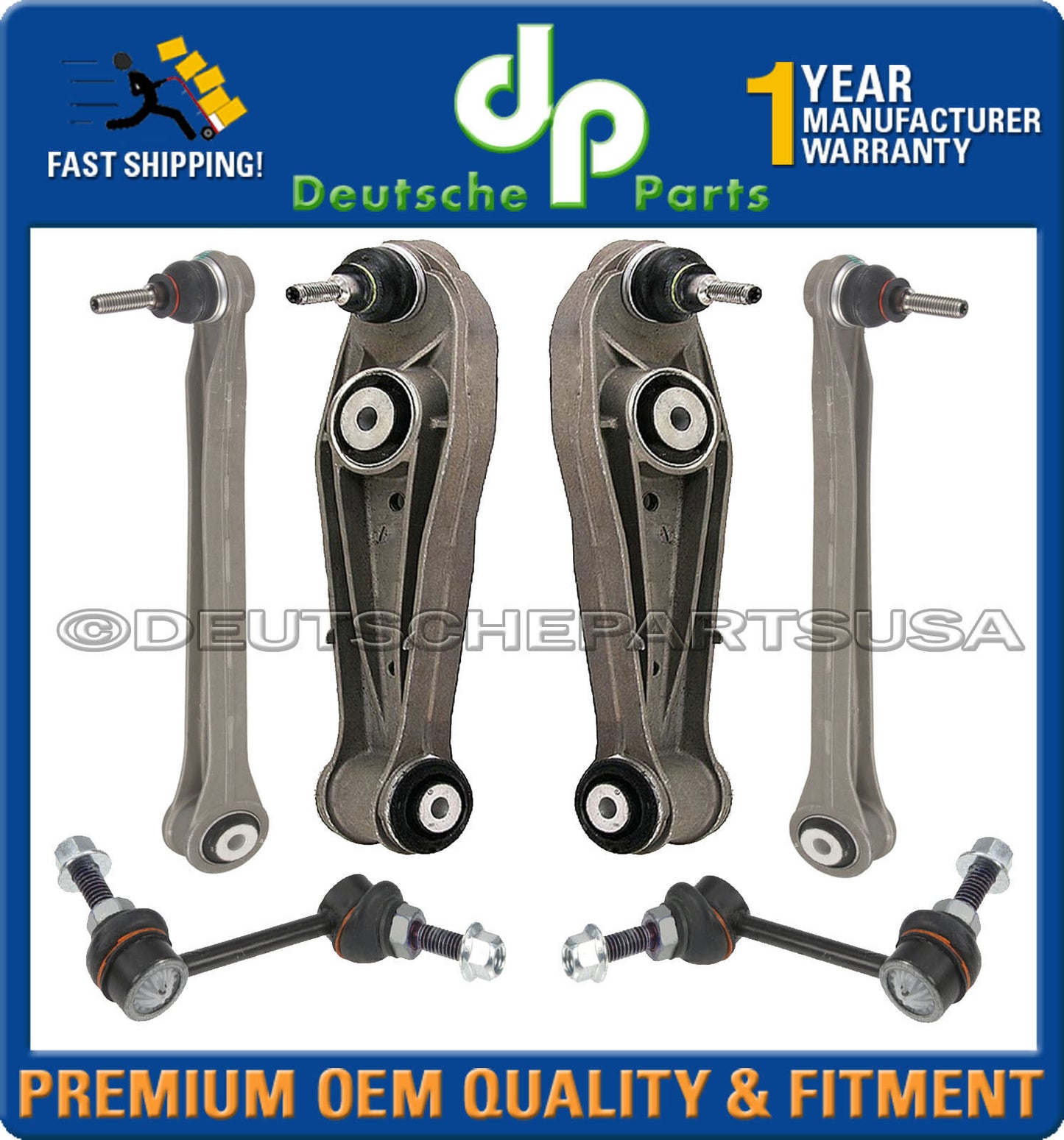 PORSCHE 911 997 C2 C4 REAR Control ARM ARMS Ball Joint Joints Sway Bar LINKS KIT