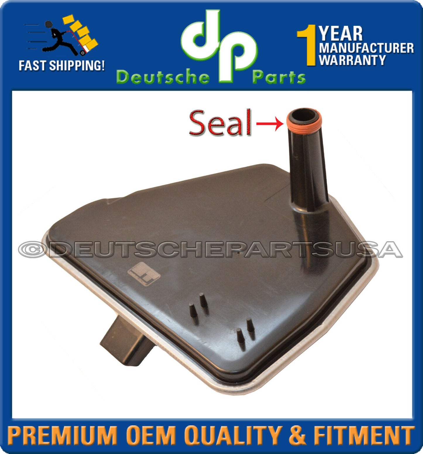 AUDI Q7 3.6L V6 (2007-2010) Transmission Filter with Seal 0AT 325 429 0AT325429
