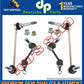 Porsche 996 911 FRONT + REAR Stabilizer Sway Bar Drop Links LEFT + RIGHT SET 4