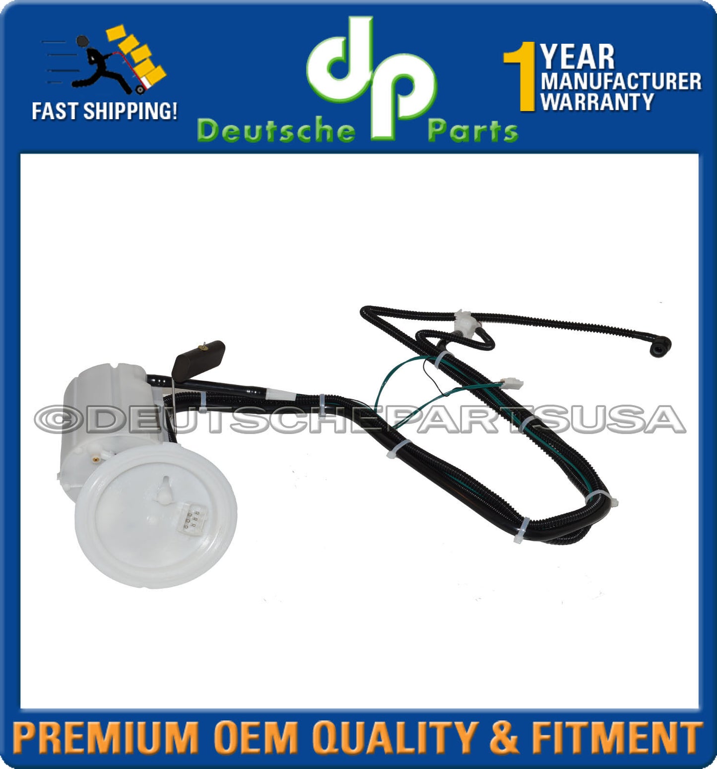 BMW 525i 530i 545i 650i Electric Fuel Pump Assembly with Fuel Level Sending Unit