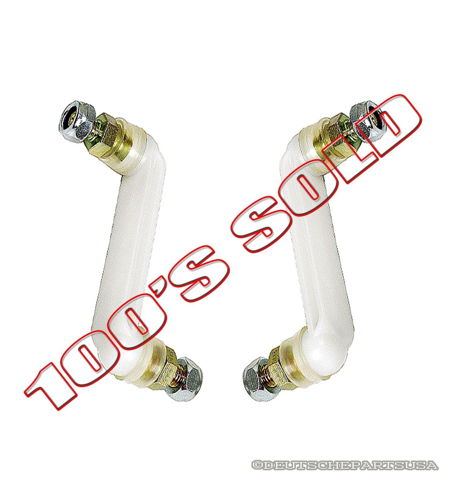 MERCEDES W123 W126 240D 300D 420SEL 560SEL SWAY STABILIZER BAR LINKS L+R SET 2