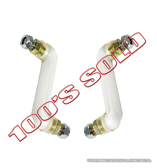 MERCEDES W123 W126 240D 300D 420SEL 560SEL SWAY STABILIZER BAR LINKS L+R SET 2