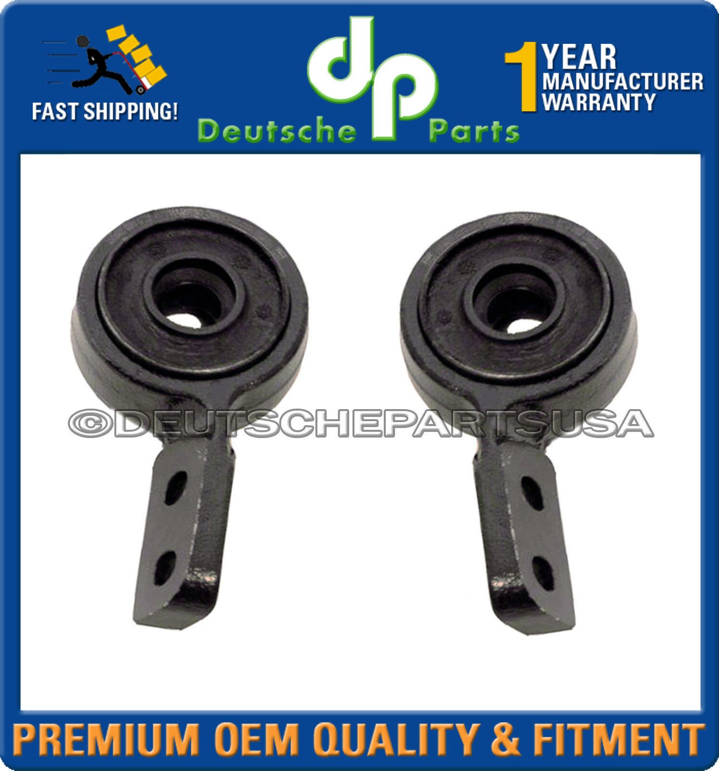 M3 UPGRADE SOLID CONTROL ARM BUSHING BUSHINGS RETAINERS LOLLYPOP for BMW E36 E30
