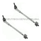 TIE ROD RODS END INNER + OUTER + RACK BOOT KIT for PORSCHE Cayenne SET 4