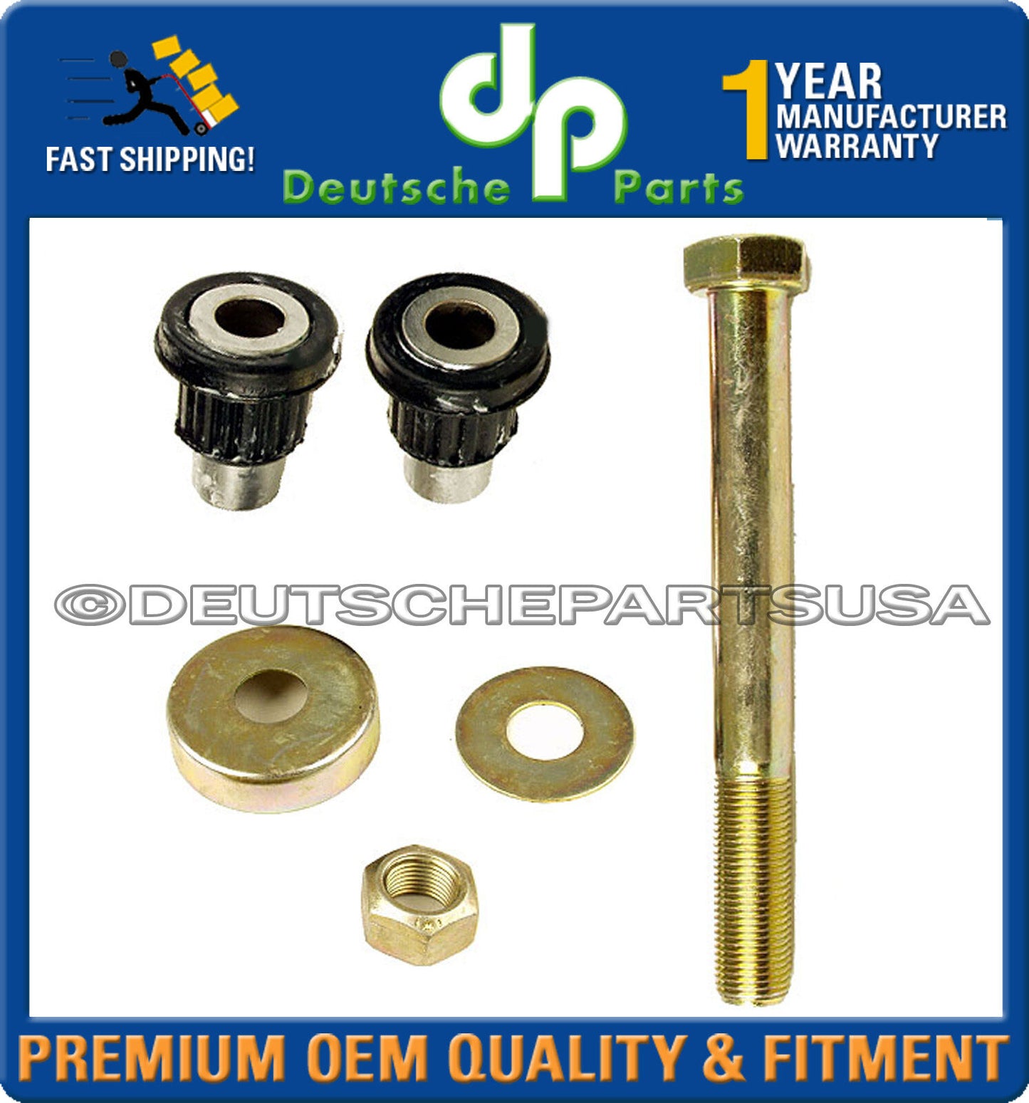 MERCEDES W124 E CLASS 300E 300D E320 300TE STEERING IDLER ARM BUSHING REPAIR KIT
