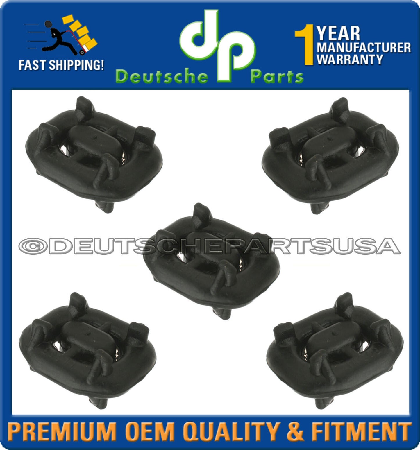 Mercedes 420SEL 560SEC 560SEL 560SL 300TD CL550 EXHAUST HANGER 1244920044 x 50