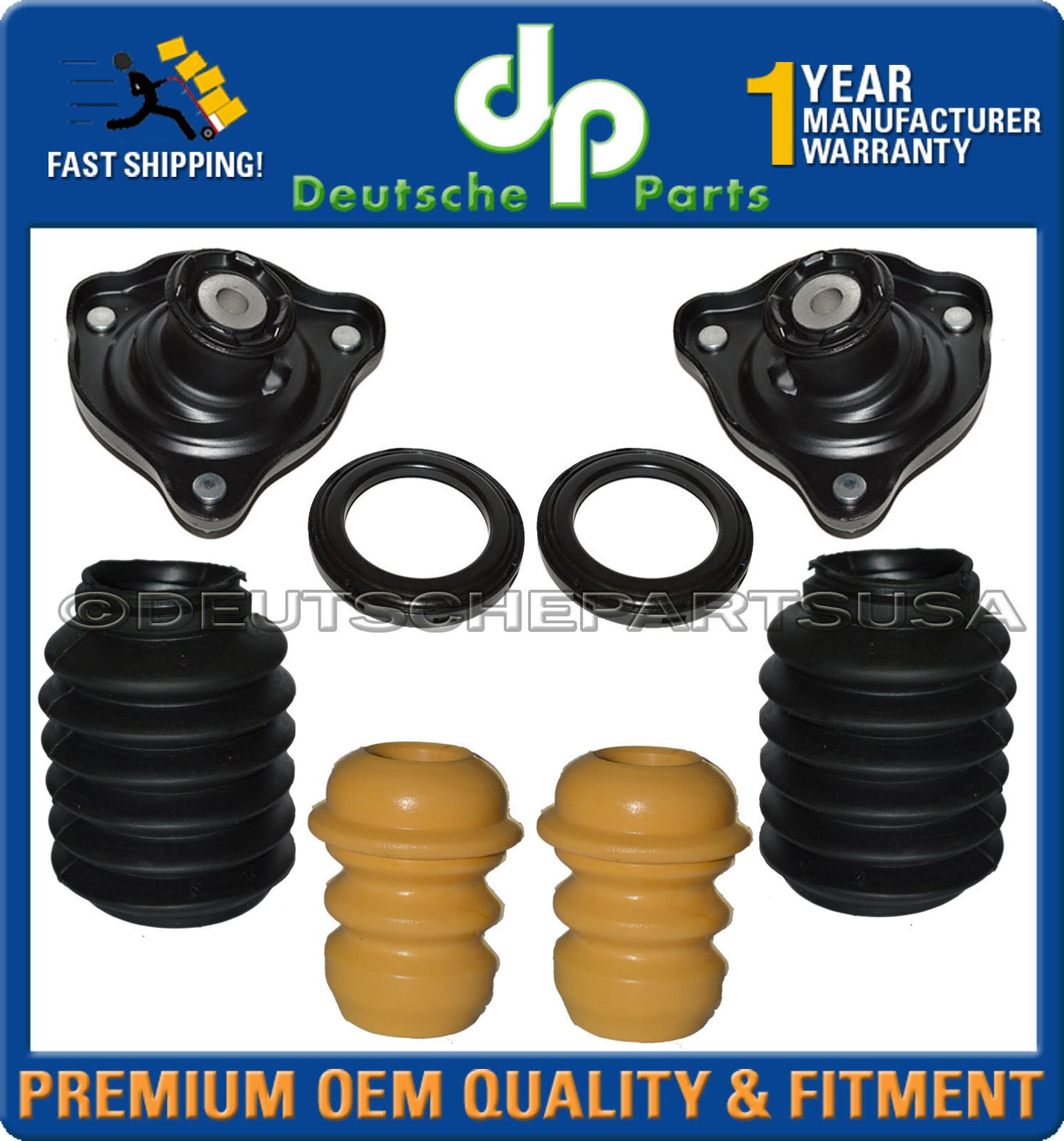 PORSCHE 997 C4 4S TURBO FRONT+ REAR Control ARMS Ball Joints SUSPENSION KIT 30