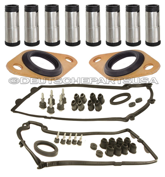 Valve Cover Gaskets Spark Plug Tubes Sensor Seal for BMW X5 E60 E64 E65 E66 12pc