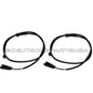 PORSCHE 928 Front LH + RH Brake Disc Pad Wear Sensor 92861231501 SET 2 1982-1986