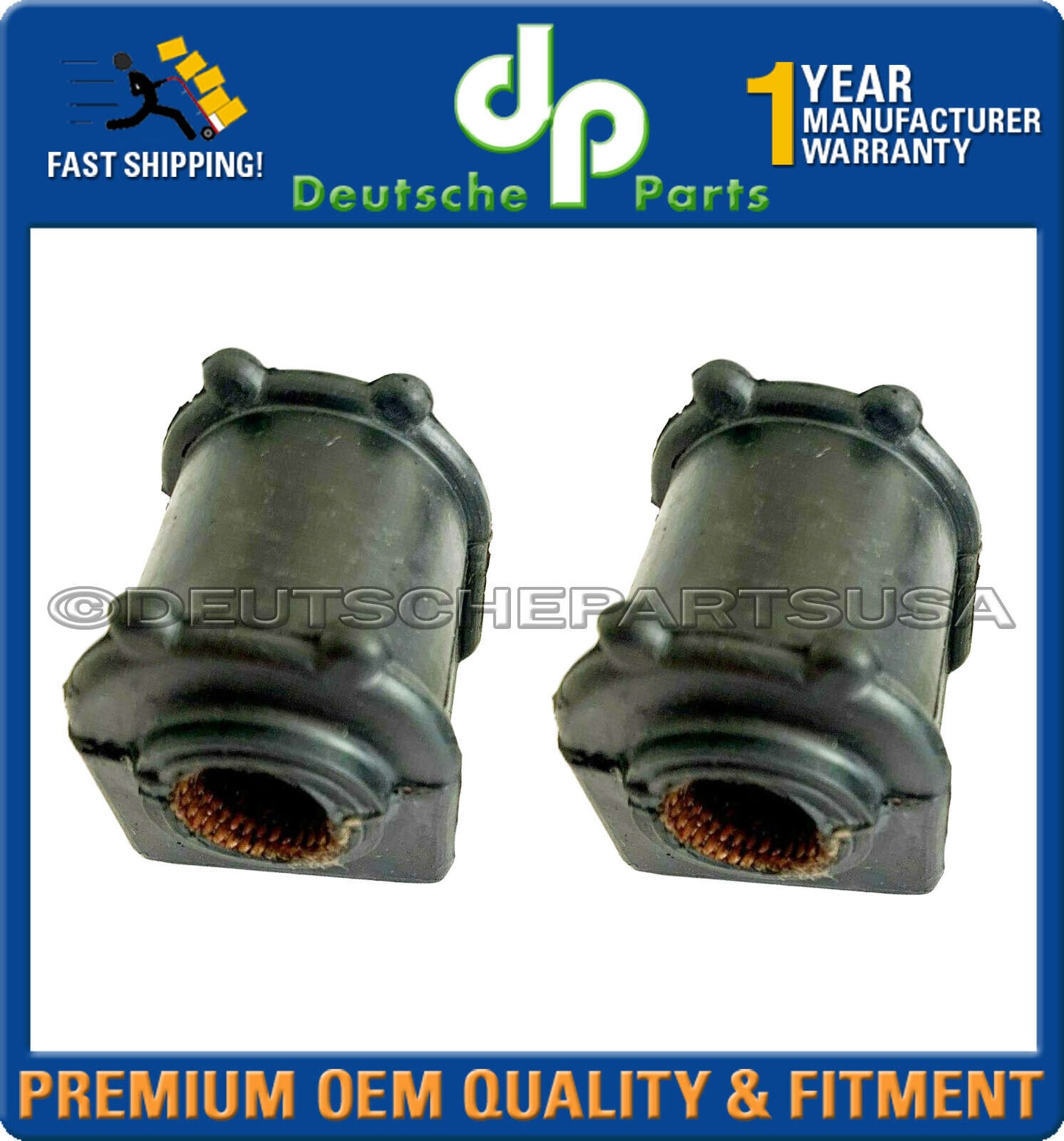 Jaguar S-TYPE REAR Anti Roll Stabilizer Sway Bar Bushing XR845062 Bushings SET 2