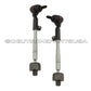 STEERING TIE ROD RODS END + RACK BOOT for BMW E90 E91 E92 Xi xDrive SET 4
