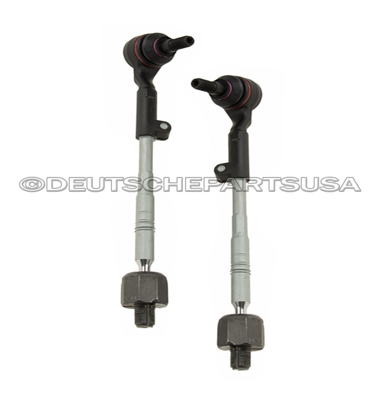 STEERING TIE ROD RODS END + RACK BOOT for BMW E90 E91 E92 Xi xDrive SET 4