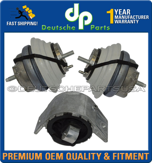 Jaguar F-Type XF XFR Engine Motor Mount Trans Mount Mounts L+R  C2D2745 Set of 3