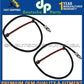PORSCHE 911 Rear LH + RH Brake Disc Pad Wear Sensor 99361236501 SET 2 1995-1998