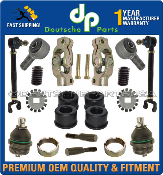 Porsche 911 Steering Rack Boot Tie Rods Coupling Lower Ball Joints Bushing Kit