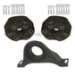 MERCEDES W210 W211 W220 DRIVESHAFT FLEX JOINT FRONT REAR DRIVESHAFT SUPPORT SET