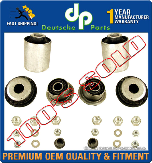 MERCEDES R170 W202 SLK C CLASS LOWER CONTROL ARM ARMS BUSHING 1703300075 KIT 2