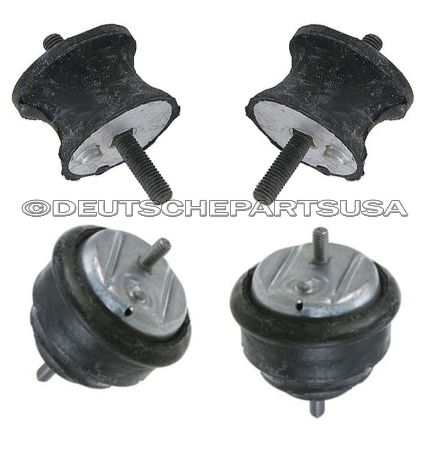ENGINE MOTOR + TRANSMISSION MOUNT MOUNTS LEFT + RIGHT OEMQ for BMW E46 M3 SET 4