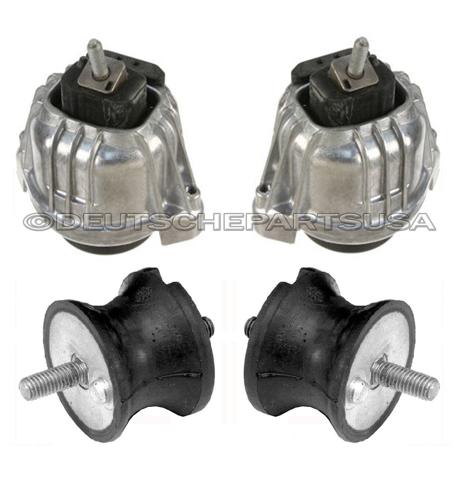 HYDRAULIC ENGINE MOTOR + TRANSMISSION MOUNTS for BMW E90 E91 22116760330 L+R SET