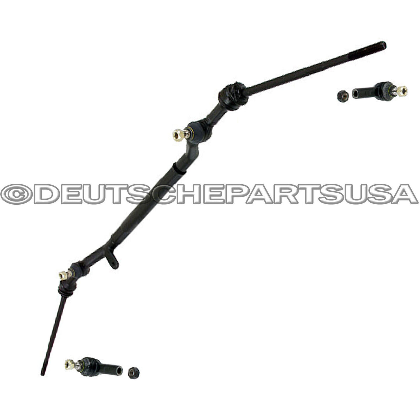 MERCEDES SLK230 R170 Center Drag Link INNER OUTER Tie Rod Rods STEERING DAMPER