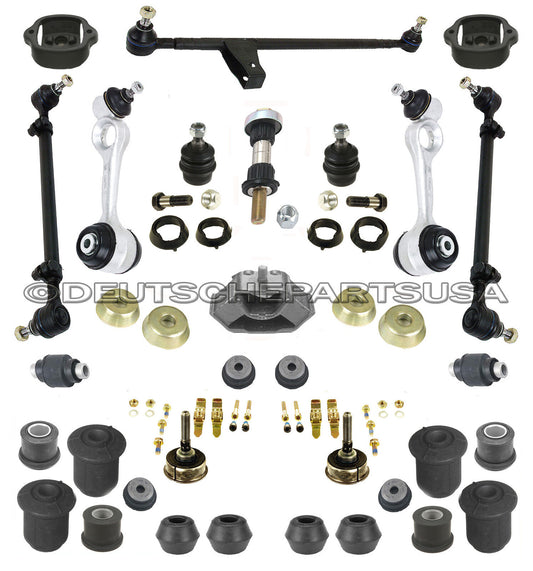Mercedes W126 Track Guide Rod Control Arm Arms Bushing Transmission Motor Mount