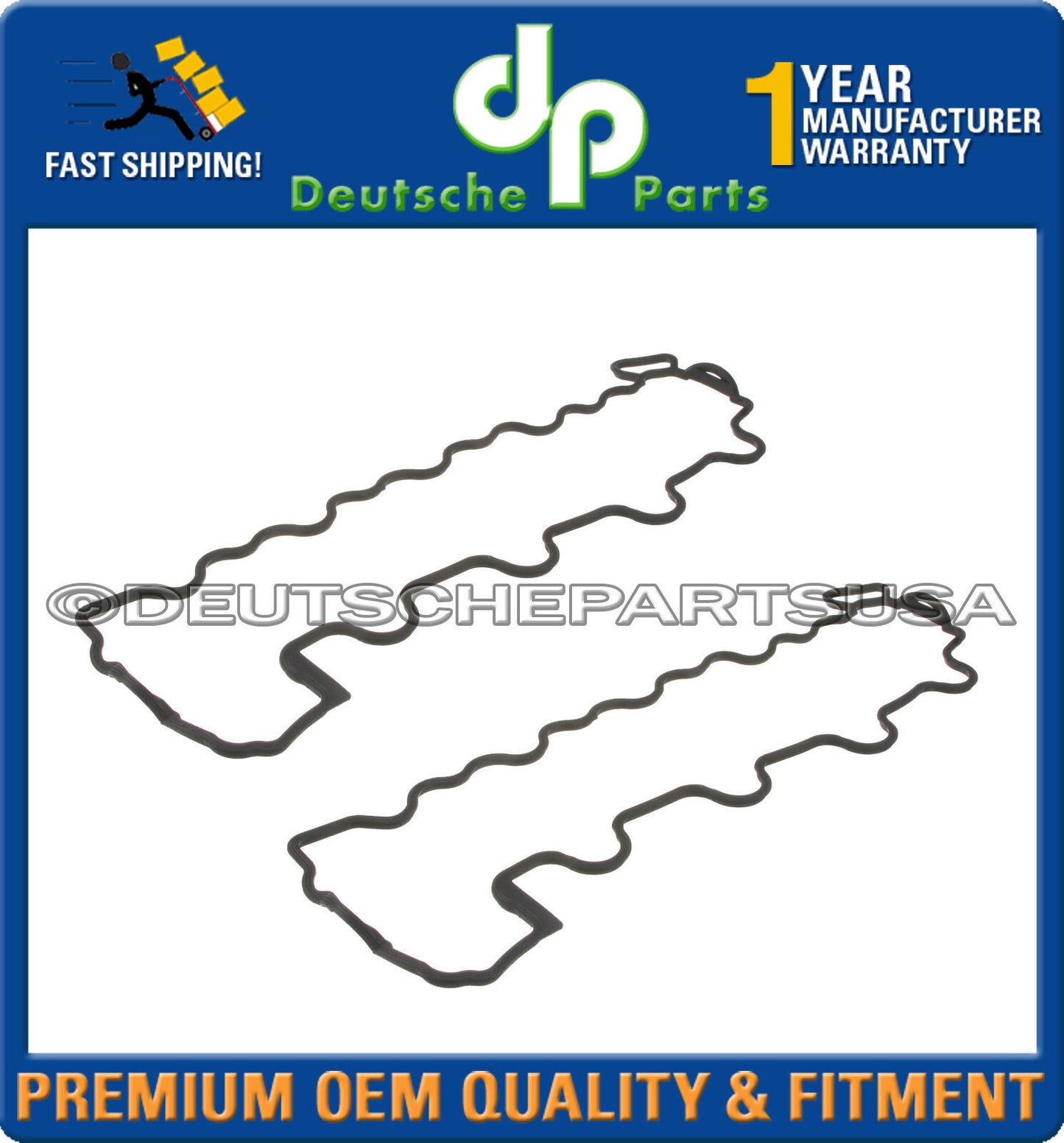 MERCEDES-BENZ CL500 CLK430 CLS500 ML430 SL500 VALVE COVER GASKET GASKETS SET - 2