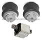 MERCEDES W210 E300 E 300 ENGINE MOTOR TRANSMISSION MOUNT MOUNTS SET 1998 99